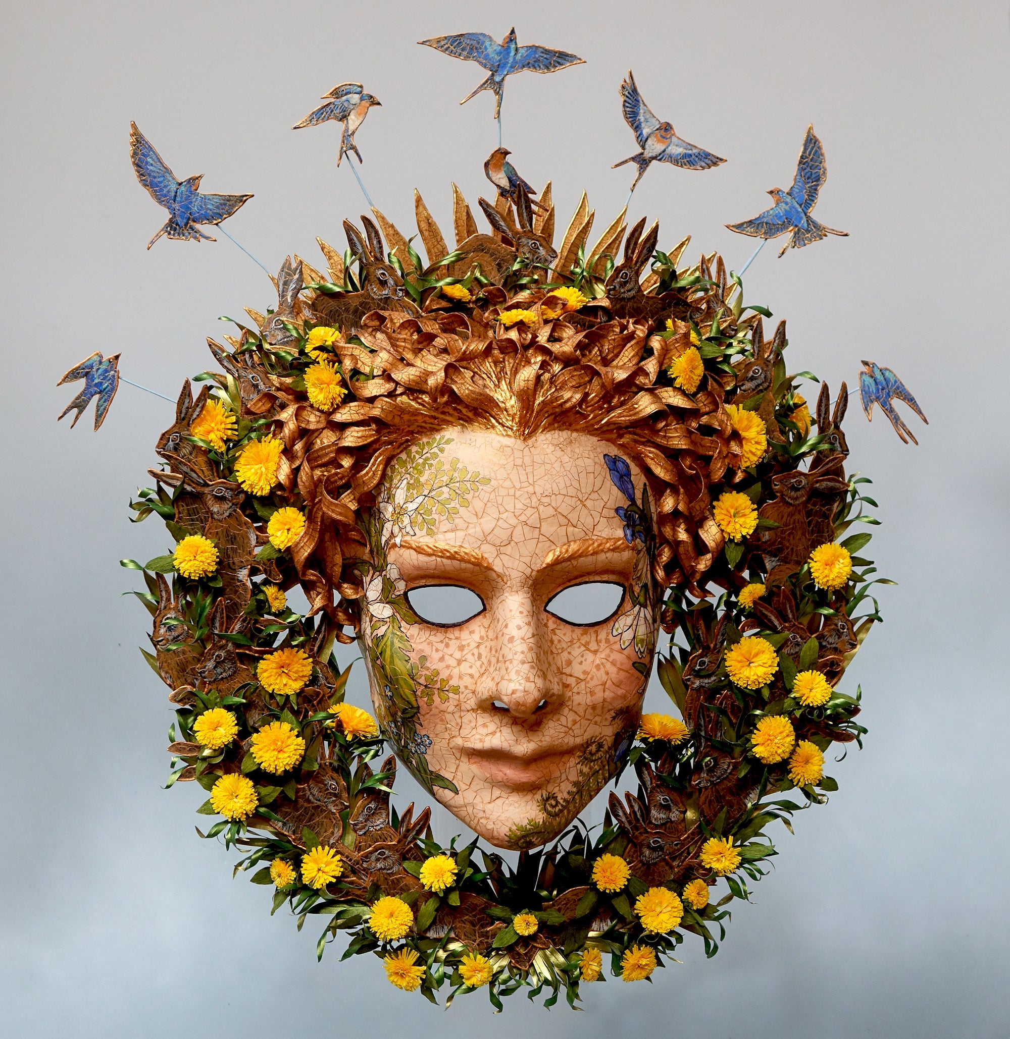 Mask of Eostre, Personification of Spring – Northwind Art