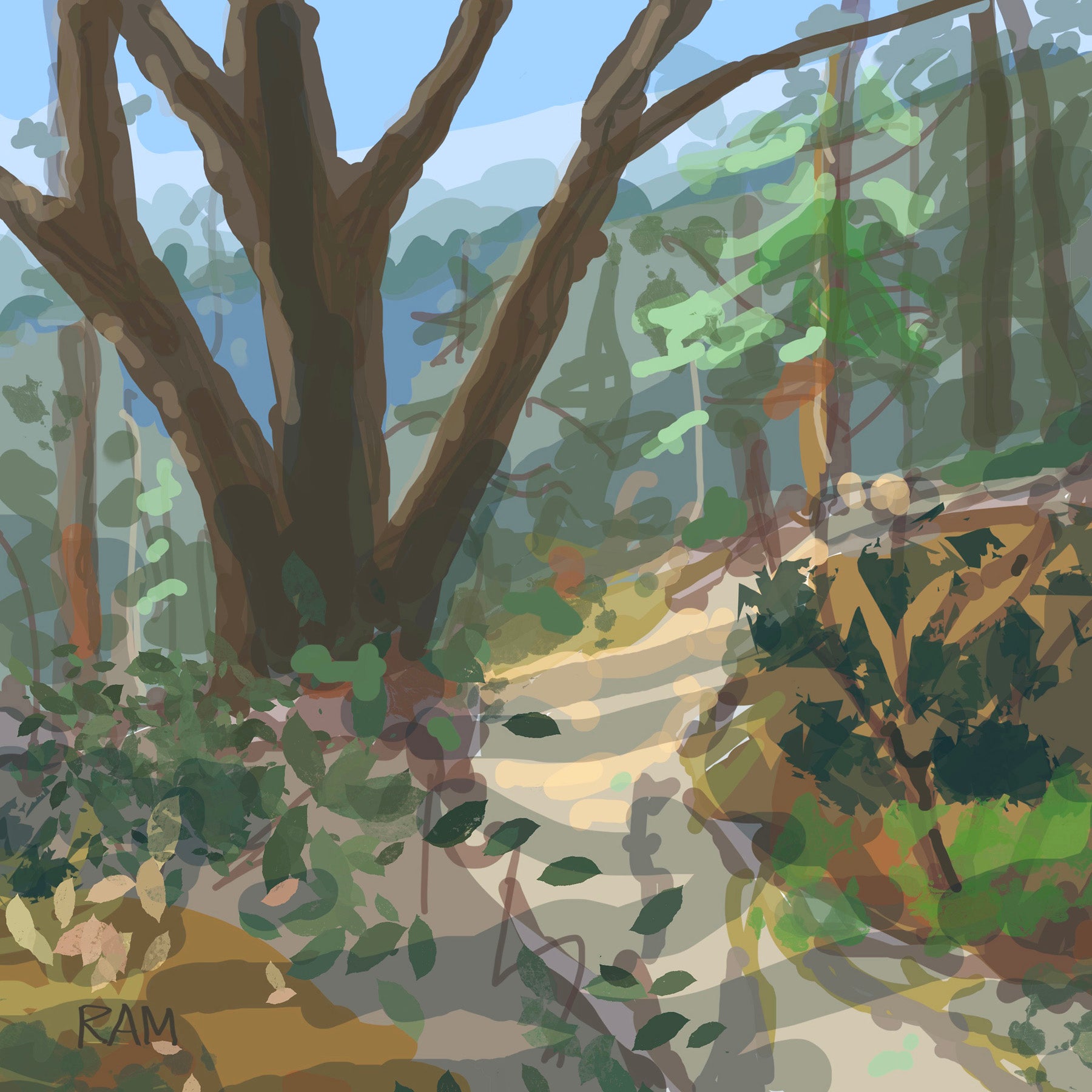 Undeveloped State Park 1/25, by Roger Morris – Northwind Art